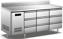 九抽屜平冷柜 九抽屜平冷柜